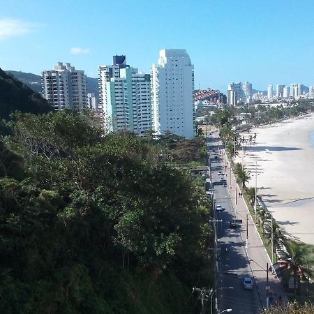 Apartamento Frente Para O Mar ,50 M Da Praia , Ar Condicionado Todos Quartos Guarujá Eksteriør bilde
