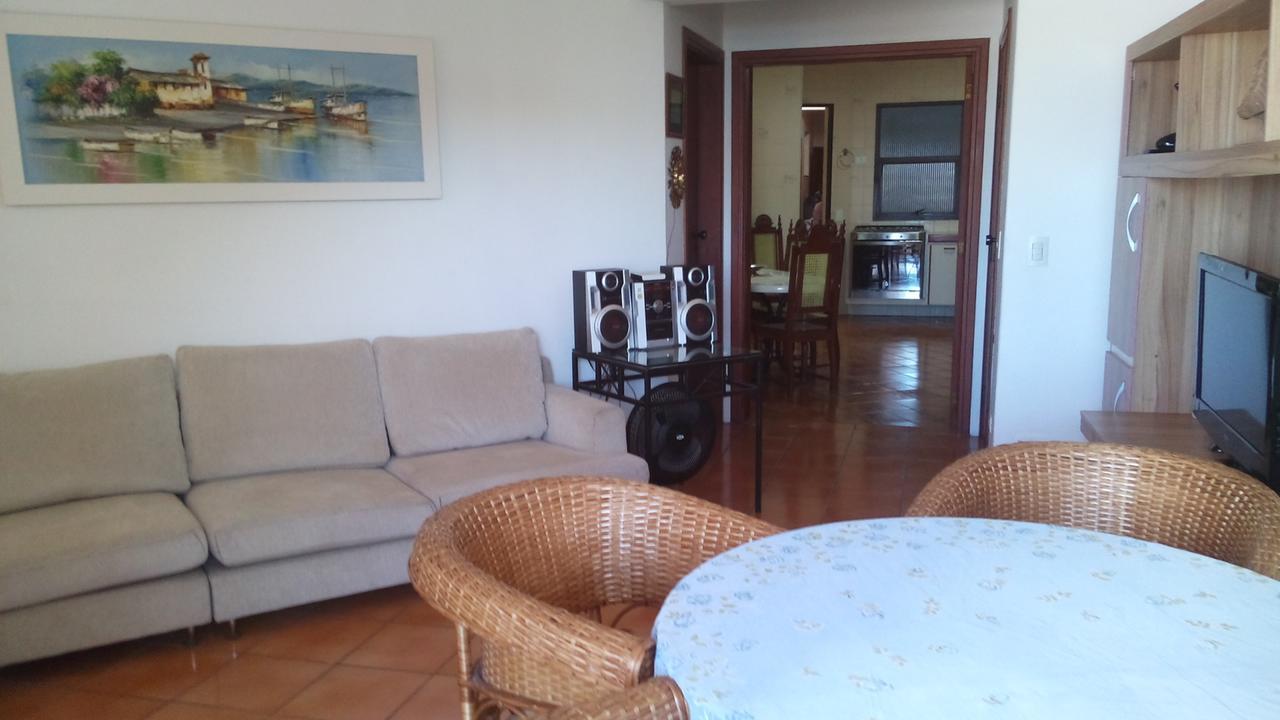 Apartamento Frente Para O Mar ,50 M Da Praia , Ar Condicionado Todos Quartos Guarujá Eksteriør bilde